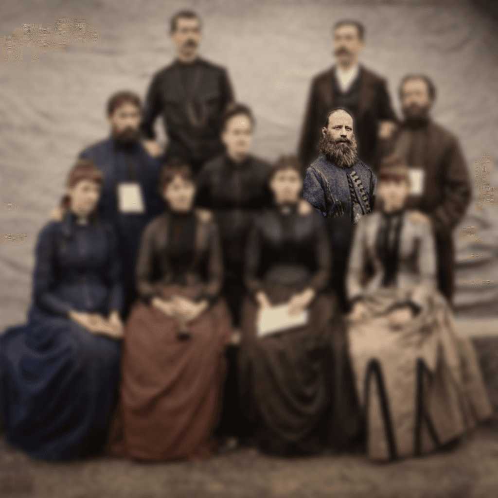 Preot Vasile Motora - portret de familie